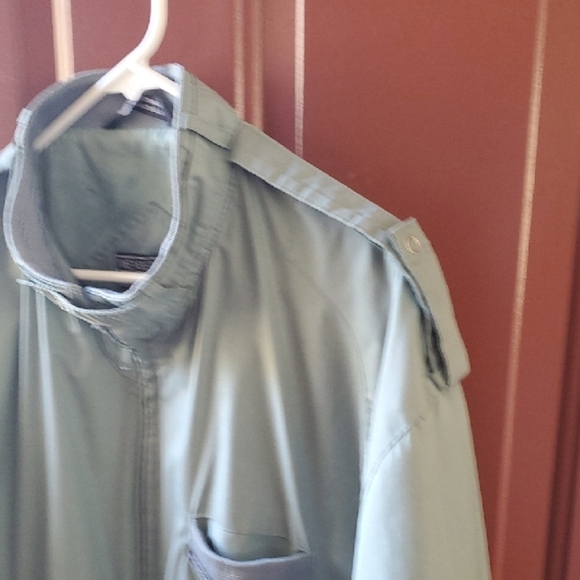 Members Only Iconic Racer Light Green Vintage Jacket 70's- 80's - Picture 6 of 9